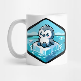 Melting Penguin Mug